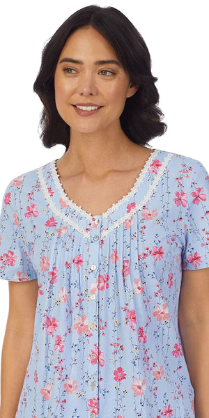Floral Vine Bermuda Pajama Set 92351
