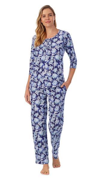 Hydrangea 3/4 Sleeve Pajama 92003-402