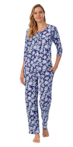 Hydrangea 3/4 Sleeve Pajama 92003-402