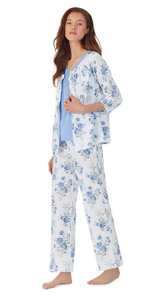 Blue Dream 3-Piece Long Pajama Set 92401