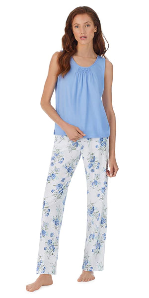 Blue Dream 3-Piece Long Pajama Set 92401