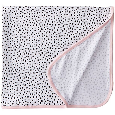 Little Me Baby Girls' Perfect P oodle Blanket, White/Black, One Size 703524