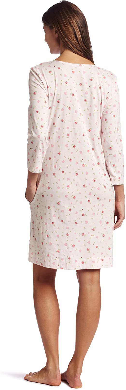 carole hochman Women's hearts and roses nightdress 183261