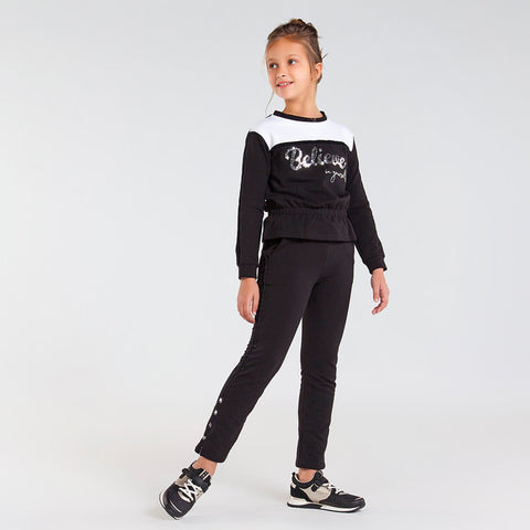 Dres Sportowy Dla Dziewczynki Mayoral 7811-40 Czarny