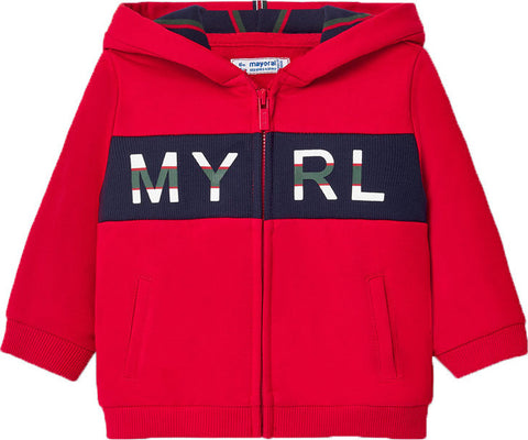 Add to Compare menu Mayoral Children's Hooded Sweatshirt for Boy Red Code: 10-02492-027