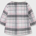 Mayoral Kids Coat Short with Hood for Girl Pink Code: 11-02433-001