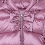 Mayoral Kids Casual Jacket Short with Hood for Girl Purple Code: 11-02440-032