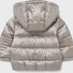 Mayoral Kids Casual Jacket Short with Hood for Girl Gold Code: 11-02440-033