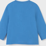 Mayoral Children's Winter Blouse Long Sleeve for Boy Blue  / Mayoral Kids Jeans for Boy Blue Code: 11-00510-068