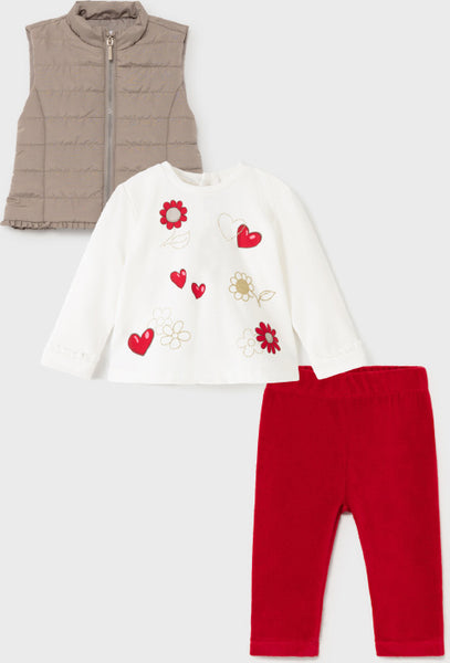 Mayoral Baby Set 3pcs Code: 11-02717-043