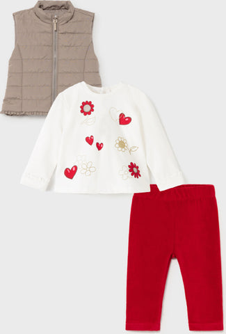 Mayoral Baby Set 3pcs Code: 11-02717-043