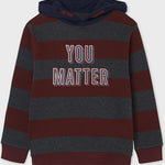 Mayoral Children's Hooded Sweatshirt for Boy Bordeaux Code: 11-07407-078 / Mayoral Tracksuit for Boy Bordeaux Code: 11-00705-039