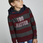 Mayoral Children's Hooded Sweatshirt for Boy Bordeaux Code: 11-07407-078 / Mayoral Tracksuit for Boy Bordeaux Code: 11-00705-039