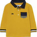 Mayoral Kids Winter Polo Long Sleeve for Boy Yellow Code: 11-02139-051 / Mayoral Kids Trousers Fabric for Girl Green Code: 11-02528-080 0.0 Evaluat