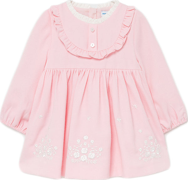 Mayoral Kids Coat Short with Hood for Girl Pink Code: 11-02433-001