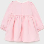 Mayoral Kids Coat Short with Hood for Girl Pink Code: 11-02433-001