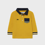 Mayoral Kids Winter Polo Long Sleeve for Boy Yellow Code: 11-02139-051 / Mayoral Kids Trousers Fabric for Girl Green Code: 11-02528-080 0.0 Evaluat