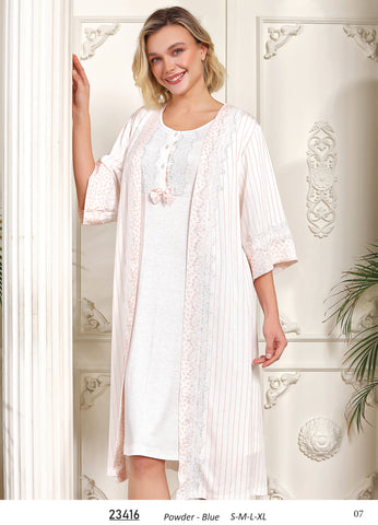 Dress with long robe from the Turkish brand Tuba  23416