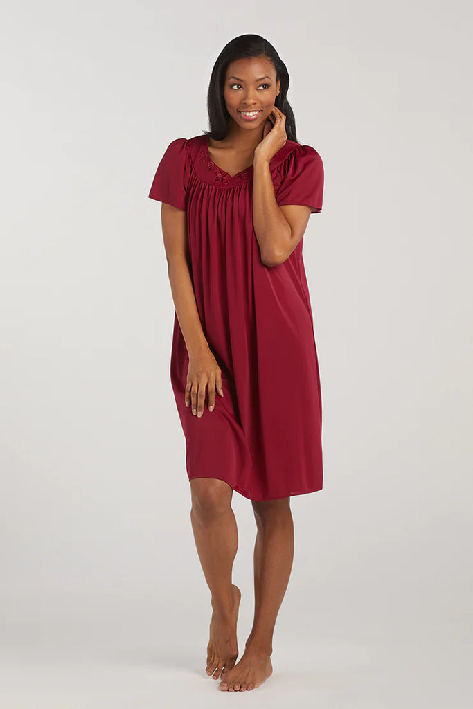 Long sleeve nylon tricot nightgowns 2025