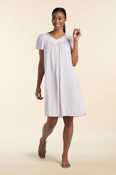 NYLON TRICOT SHORT NIGHTGOWN 20809