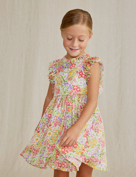 BAMBULA PATTERNED DRESS FOR GIRL 5040-42