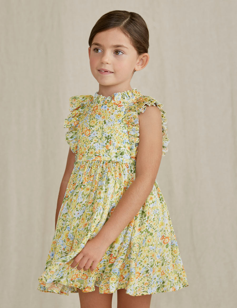 BAMBULA PATTERNED DRESS FOR GIRL 5040-43