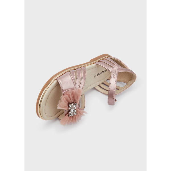 Mayoral Formal sandals 22-43355 - Rose metal