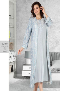 Dress with long robe from the Turkish brand Tuba 22407