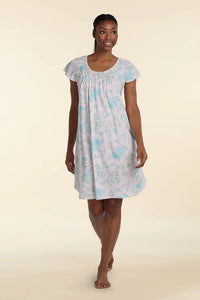 COTTONESSA NIGHTGOWN - SHORT GOWN/SHORT SLEEVES 239832