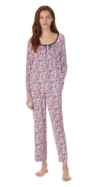 Midnight Ditsy Long Pajama Set 92403
