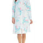 2100014363828 Miss Elaine Quilted Short Zip Robe  363828