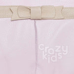 Mayoral leatherette maternity bag with bow PINK COLOR 19753-36