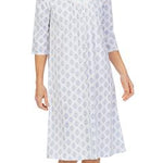 Floral Diamond 3/4 Sleeve Waltz Gown 82001-101