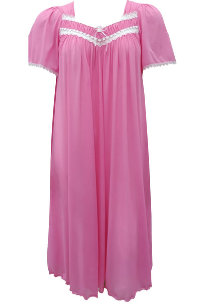 Silk Essence Sheer Long Nightgown 50321