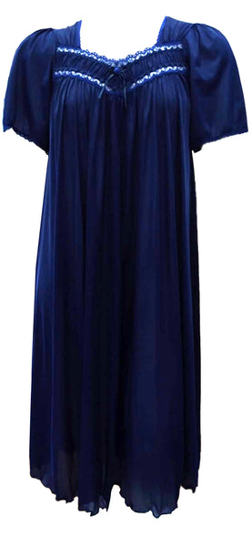 Silk Essence Sheer Long Nightgown 50321