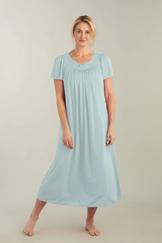 NYLON TRICOT LONG NIGHTGOWN 50809