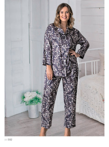 Women's satin pajama from Bella Lingerie 5162