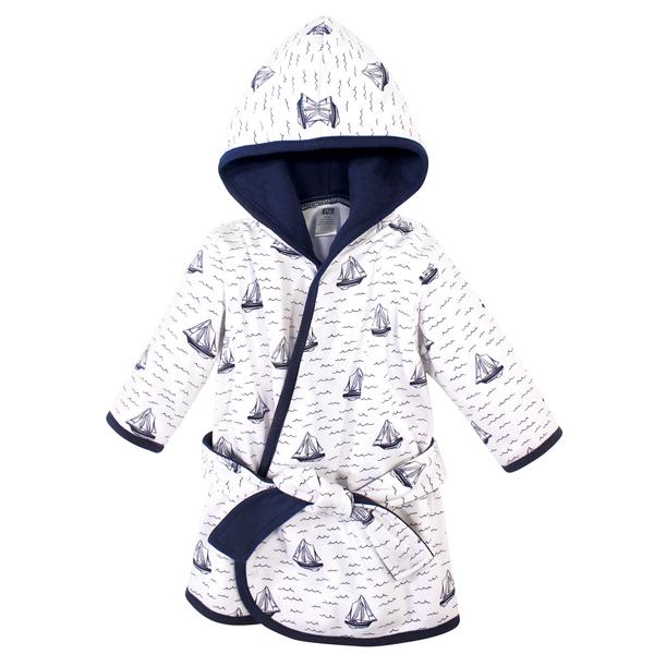 Hudson Baby Cotton Rich Bathrobe, Sailboat Hudson Baby  ID: 57884