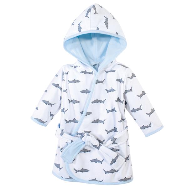 Hudson Baby Cotton Rich Bathrobe, Shark Hudson Baby  ID: 57885