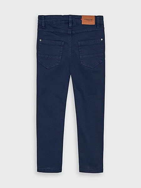 مايورال بويز منقوشة Twill تي شيرت - 4138، شيدر / مايورال 4528، في الخارج - 5 جيب Elastane نحيف السراويل / مايورال سترة بلا أكمام 2 الجانبين مع هود