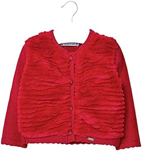 Mayoral 2359, Carmine Re - Baby knitted cardigan