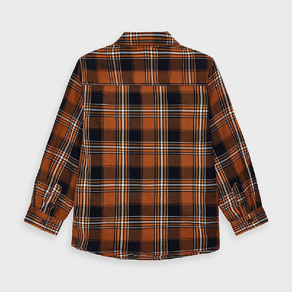 مايورال بويز منقوشة Twill تي شيرت - 4138، شيدر / مايورال 4528، في الخارج - 5 جيب Elastane نحيف السراويل / مايورال سترة بلا أكمام 2 الجانبين مع هود