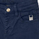 مايورال بويز منقوشة Twill تي شيرت - 4138، شيدر / مايورال 4528، في الخارج - 5 جيب Elastane نحيف السراويل / مايورال سترة بلا أكمام 2 الجانبين مع هود