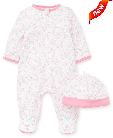 فتاة تيدي قدم قطعة واحدة وقبعة " 9772 "