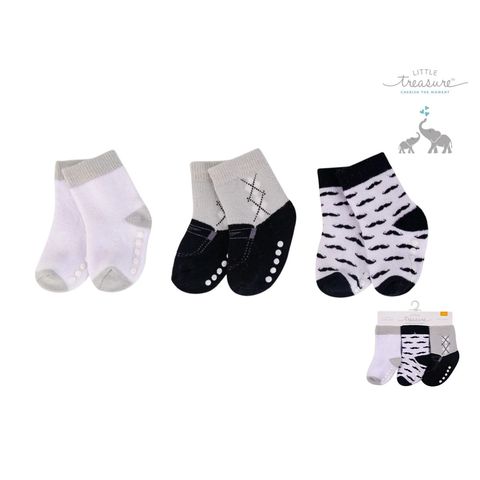 Hudson Children's Wear - Cotton Socks With Anti-Slip Slip 00504
