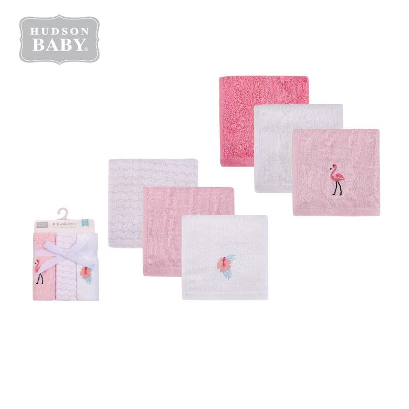 هدسون بيبي المنسوجة تيري مناشف 6PCS حزمة 57855