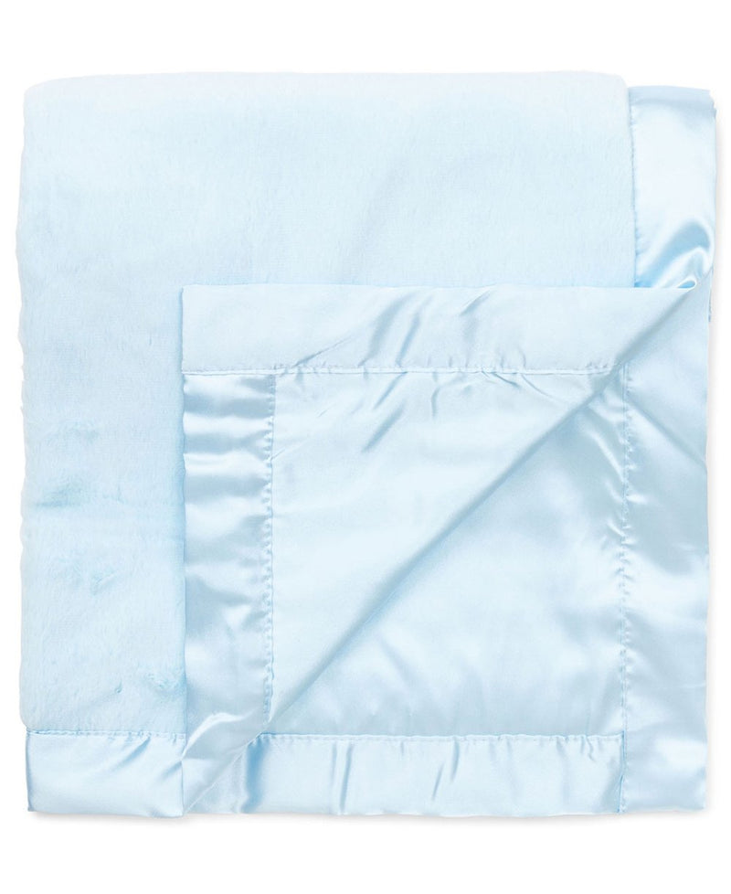 Blue Plush Receiving Blanket 510729