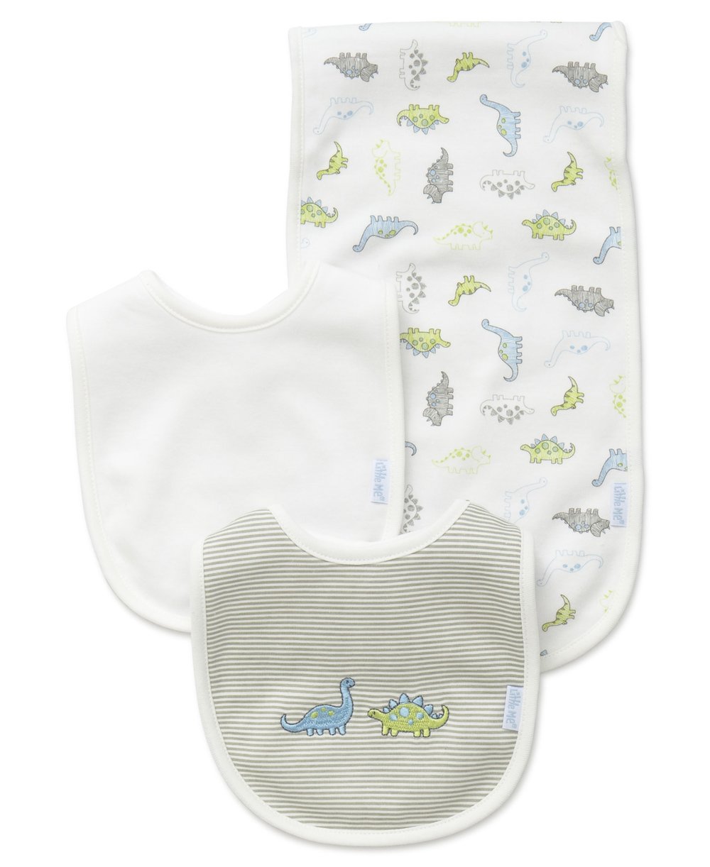 Tiny Dinos Bib & Burp Set 406427