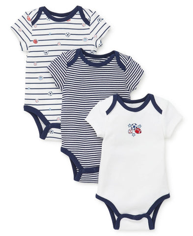 نجم الرياضة 3 حزمة bodysuits 809624