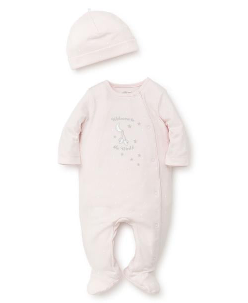 FOOTED ONE PIECE WITH HAT 7032